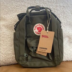 Fjallraven army green crossbody/ sling